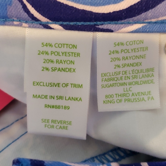 BNWT LP South Ocean Skinny Crop - Picture 6 of 6